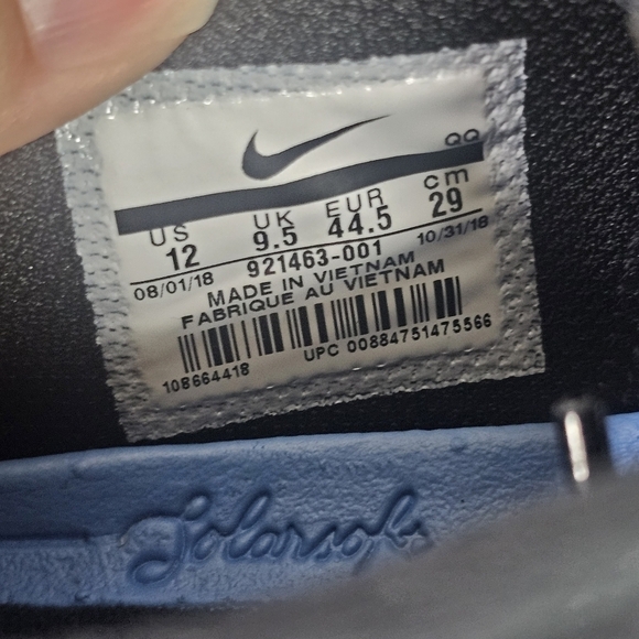 New Nike SB Check Solarsoft Canvas Skateboarding Shoes 921463-001 - Picture 11 of 12